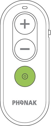 Diaľkové ovládanie načúvacích prístrojov Phonak RemoteControl