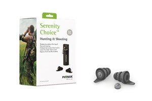 Phonak Serenity Choice™ Hunting & Shooting - štuple do uší pre strelecký šport a poľovníkov